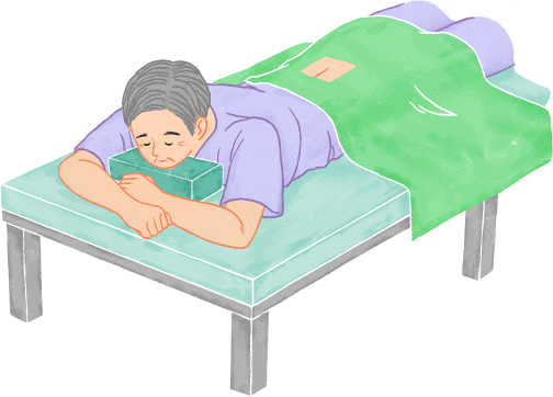 骨髄検査のイラスト
